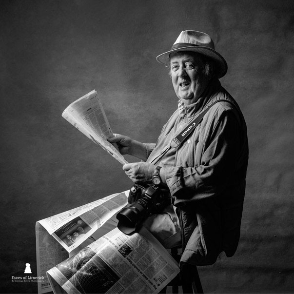 
A renowned Limerick photographer and a great character, Michael has spent decades capturing the life, spirit, and people of his city through his lens. From newsrooms to community events, his images have documented moments both historic and everyday, preserving Limerick's stories for generations.
With an eye for honesty and heart, Michael's work stands as a timeless record of a city and its people.



